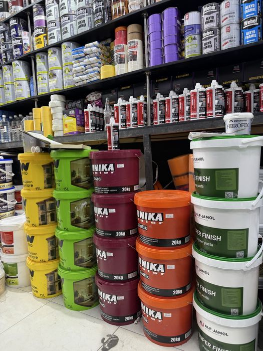 Sifatli kraska emulsiya va qurilish buyoq maxsulotlari