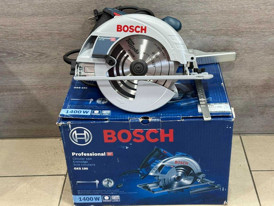Ръчен циркуляр Bosch GKS 190, 1400 W