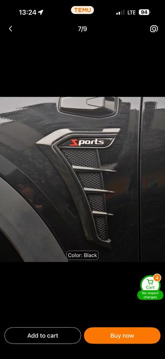 Chery tiggo 7/8/9 pro ветровой накладник тюнинг