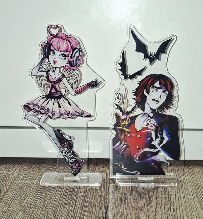Кьюпид и Валентин Акриловые фигурки Монстер Хай Monster High