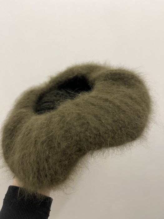 Шапка от заешка вълна