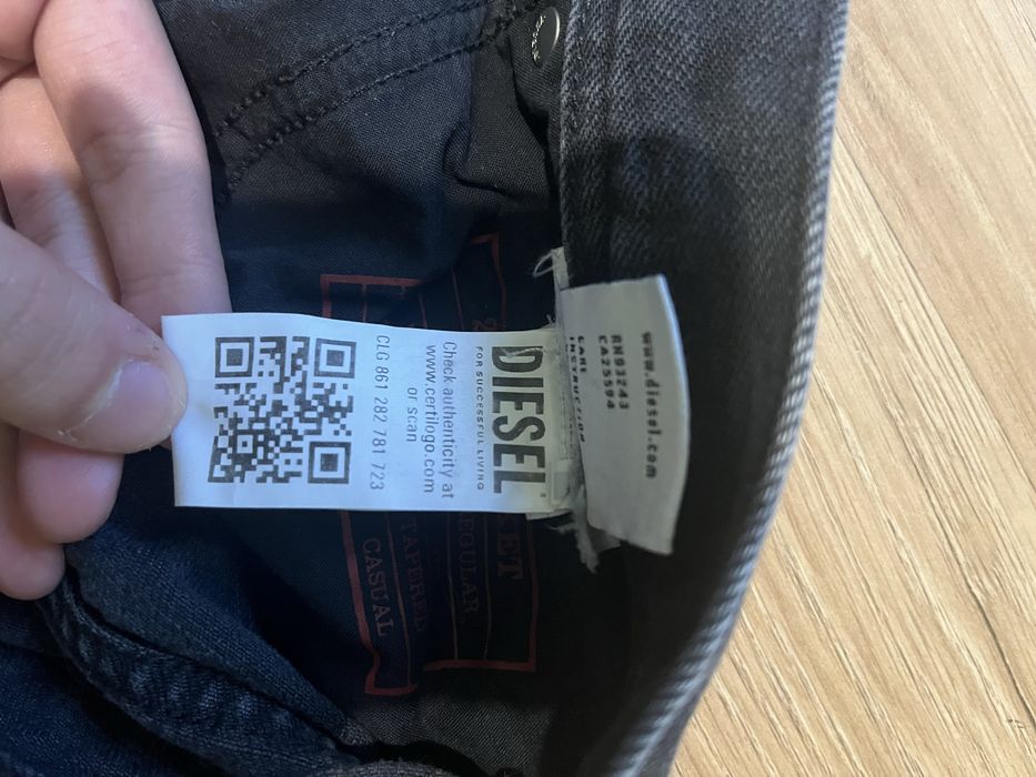 Дънки Diesel Regular Jeans 2023