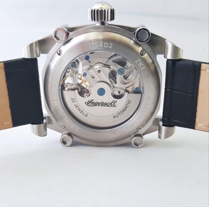 Ceas Ingersoll automatic, 45 mm, cu 22 rubine