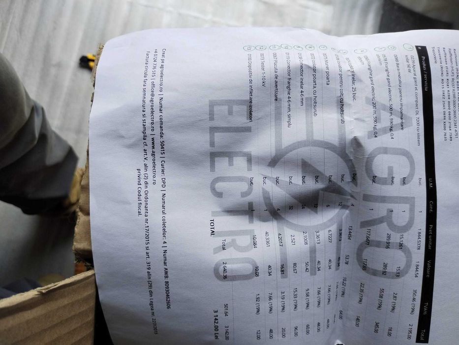 Gard electric alimentare solara