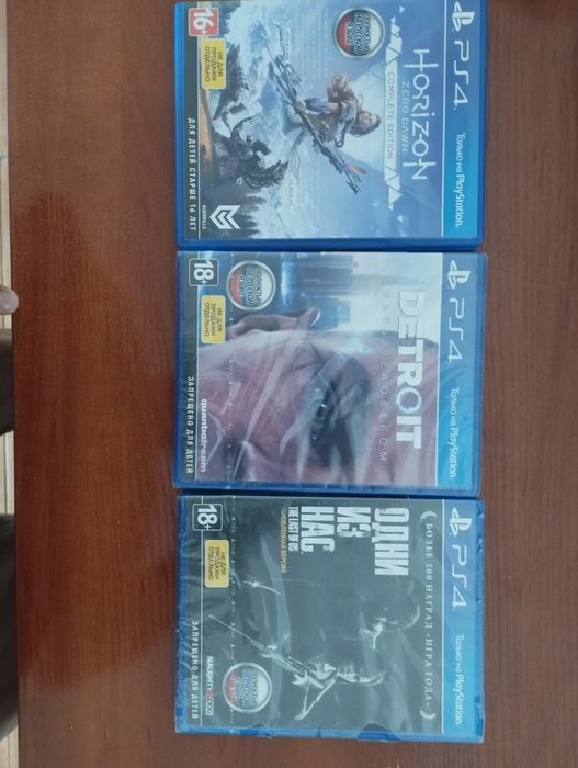 Продам игры PS4, новые в заводской пленке