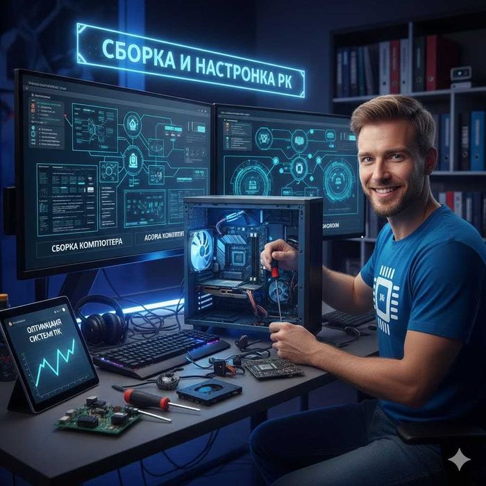 Сборка и настройка компьютеров | Выезд на дом