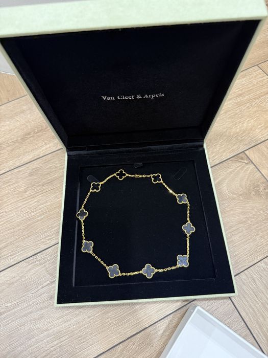 Колье Van Cleef & Arpels 10 мотивов Vintage Alhambra