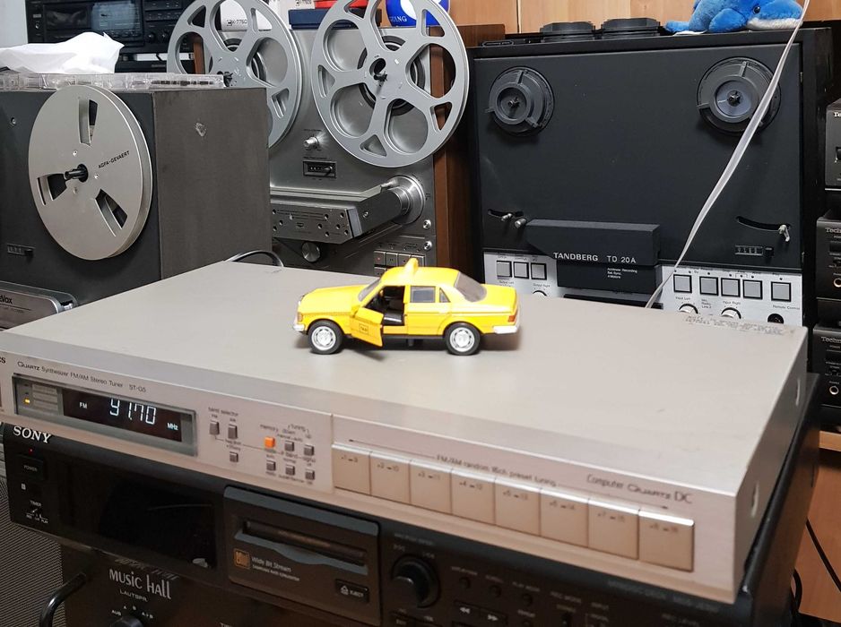 Tuner Deck Audio Radio Stereo Vintage TECHNICS ST G5 SILVER
