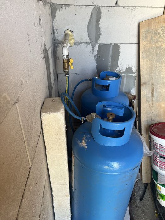 Butelie gaz 80 litri!