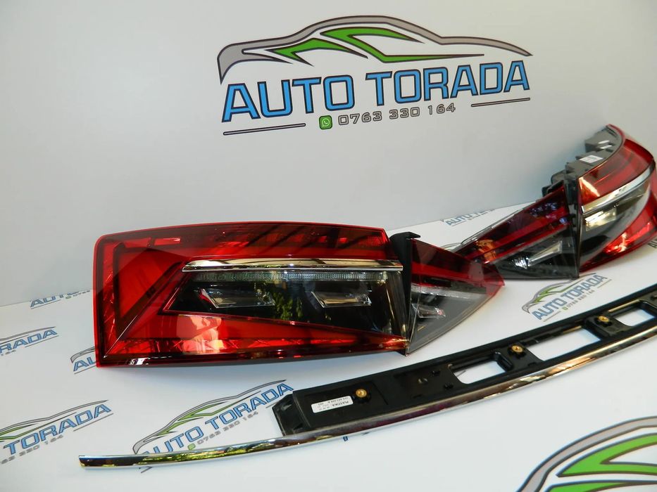 Stopuri, Stop Led stanga dreapta Skoda Superb 3 Facelift model 2020-2022 cod 3V5945207C, 3V5945208C, 3V5945308 G, 3V5945307F