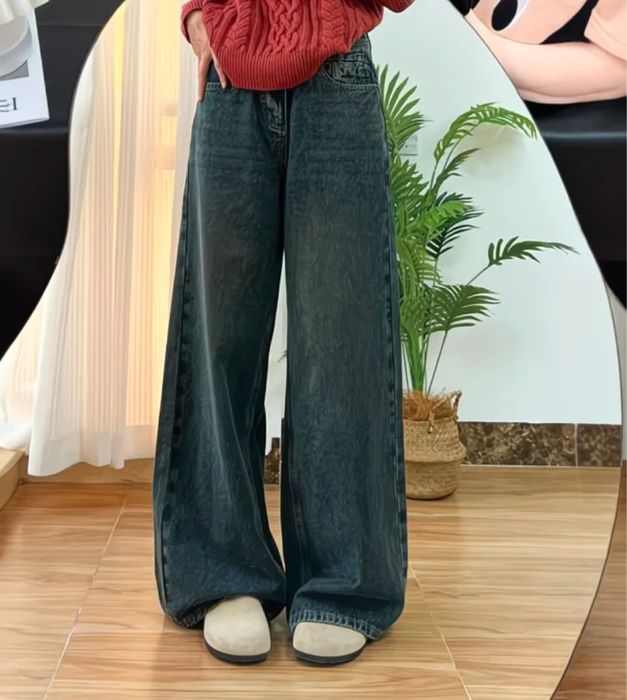 Джинсовый брюки