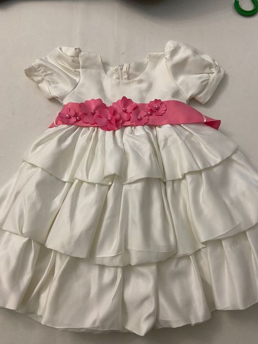 Детское платье с накидкой