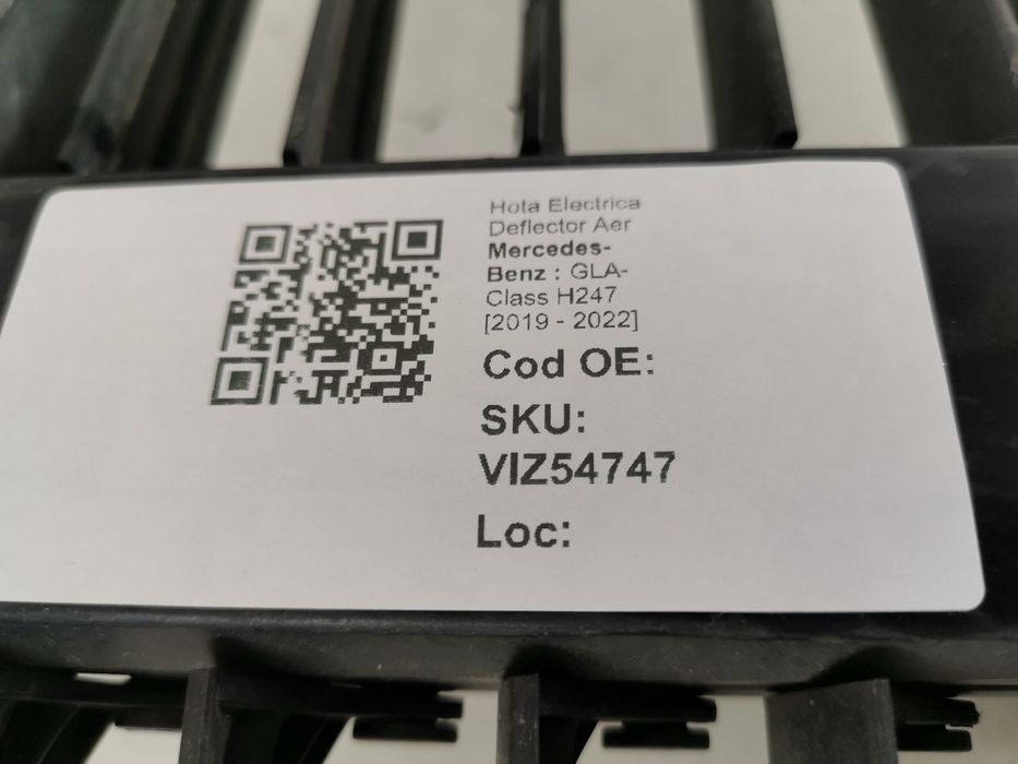 Електрическа смукачка Дефлектор Въздух Мерцедес-Бенц ГЛА-Клас / Merced