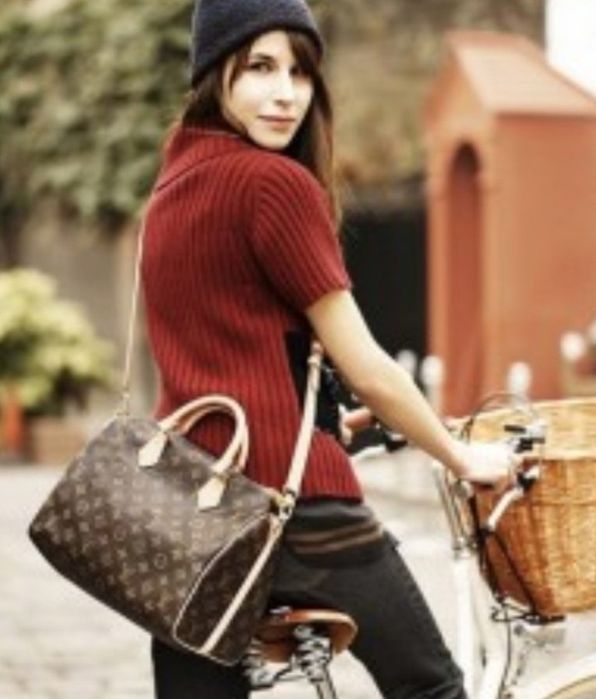 Set LV Speedy Medium,diverse nuanțe /geanta +portofel/saculet inclus