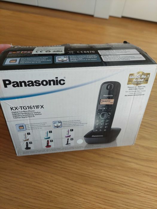 Телефон Panasonic KX-TG1611FX с безжична слушалка
