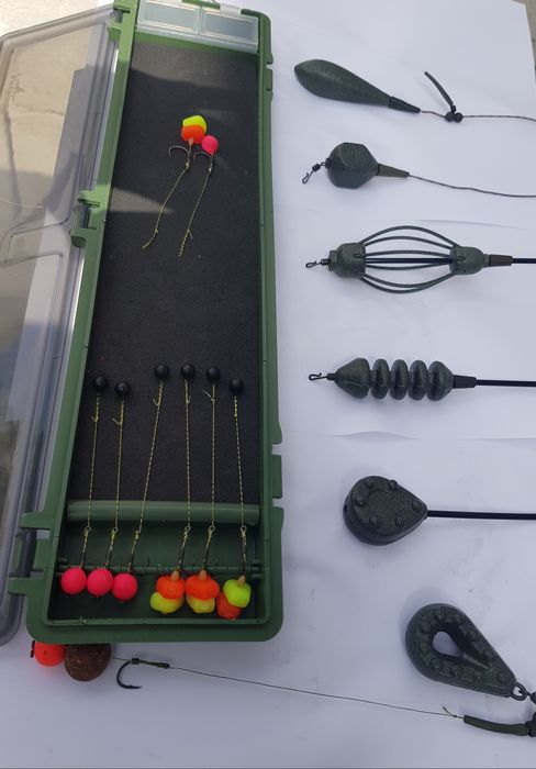 pachet 5 monturi leadcore + penar riguri