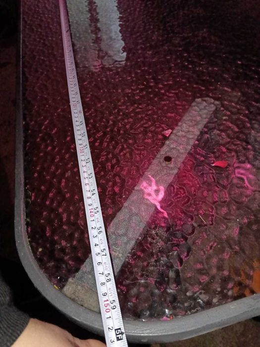 Masa de exterior cu blat de sticla