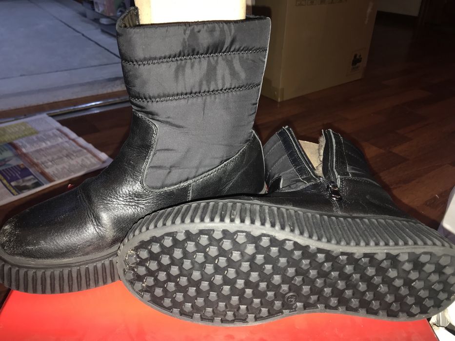 Зимние полусапожки