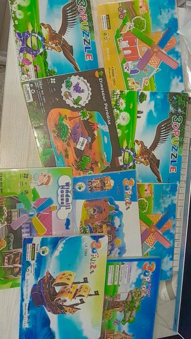 Bolalar uchun rivojlantiruvchi 3D puzzle