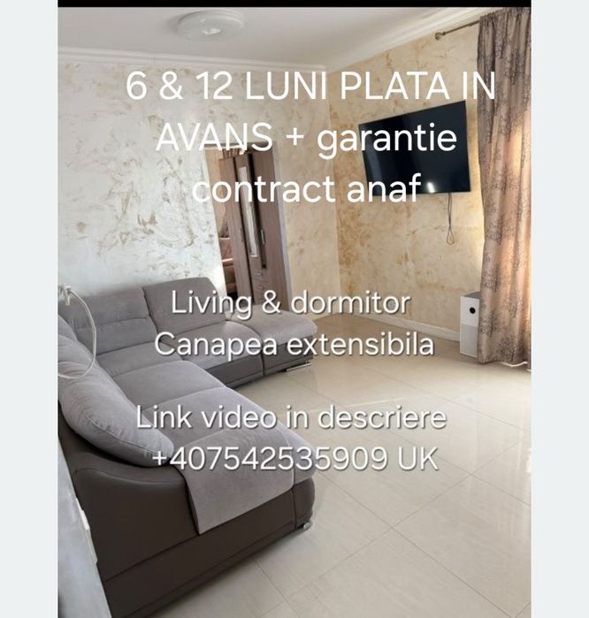 De inchiriat 2 camere Apartament studio bucuresti Noii chitila pajura 1 mai unirii — fotografia 1