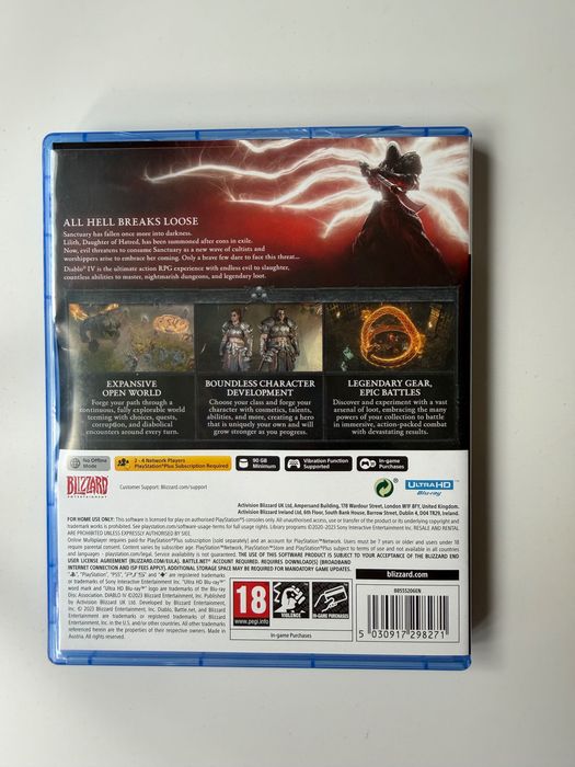 Diablo 4 ps5 геймінг