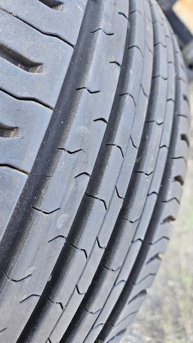 6бр като нови гуми 195 55 16 континентал continental