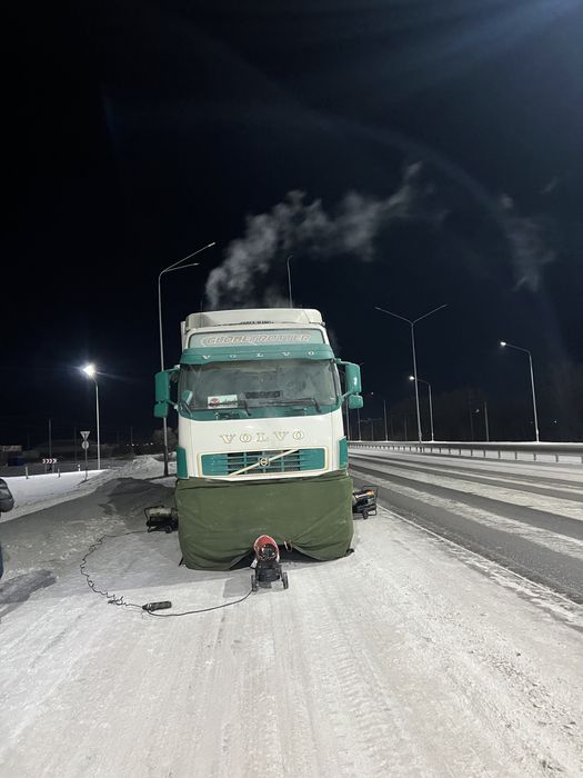 Отогрев фура авто обогрев  спецтехники прикурка 12/24 вольт 24/7