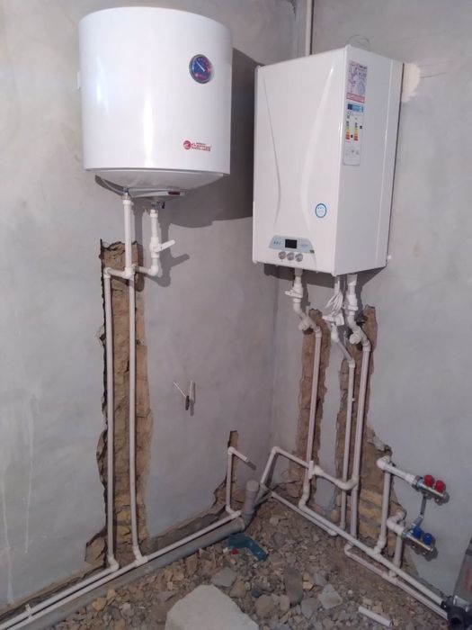 Сантехника  установка катол