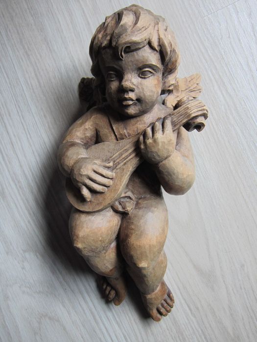 cadou rar Inger antic din lemn colectie Germania anii 1930