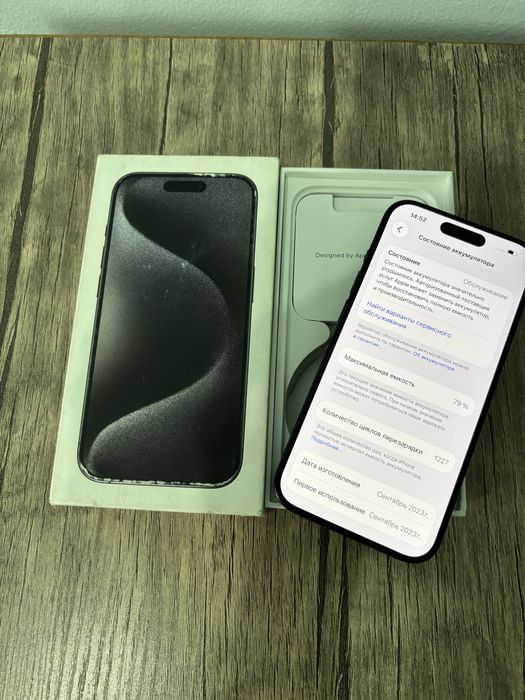 Идеал Apple iPhone 15 Pro 128GB Dual Sim