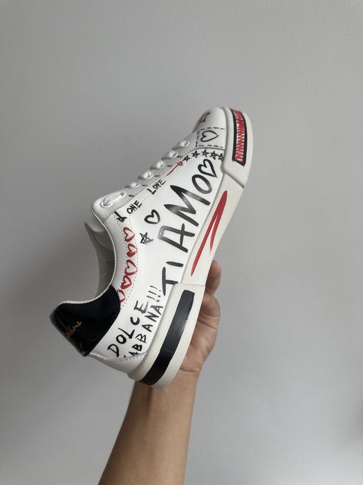 Adidasi dolce gabbana “Ti amo”