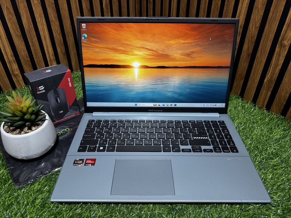 Ноутбук Asus VivoBook Go15 AMD Ryzen5-7520U/16GB/SSD512GB/Radeon