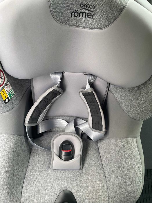 Scaun de masina BRITAX ROMER Dualfix M I-SIZE, Isofix, 0-18kg, gri+scaun de masa