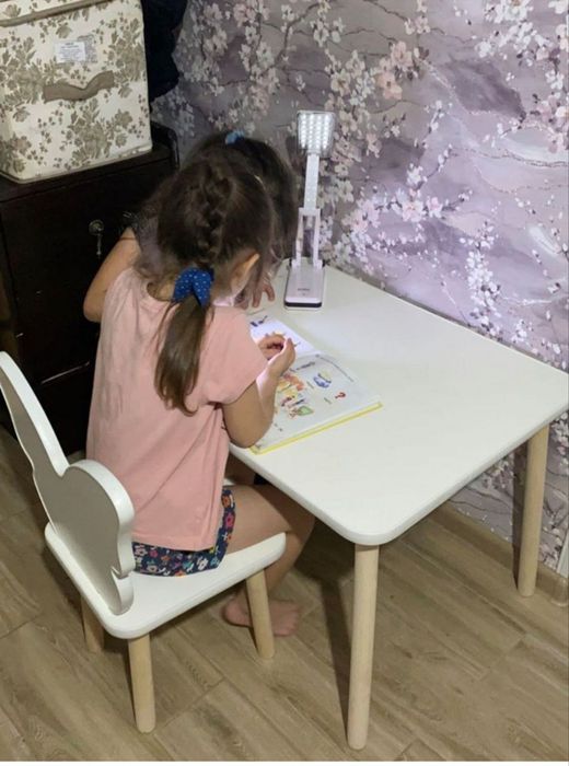 Детский стол и стул .Bolalar stoli va kursisi, bolalar mebellari to'pl