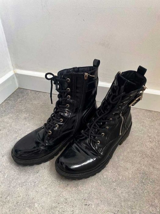 Ботинки черные осенние