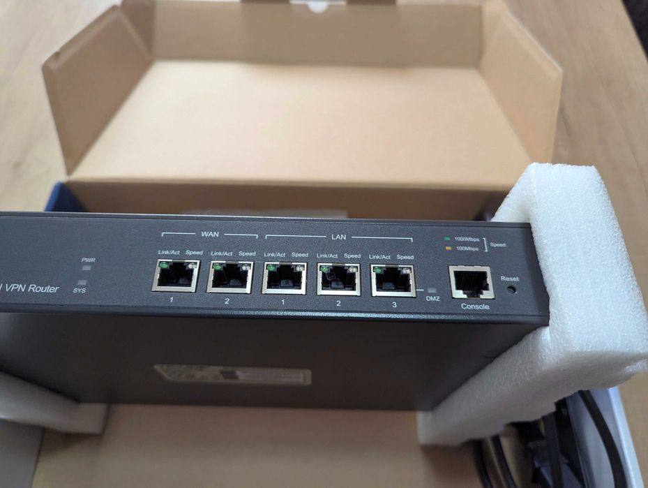 Router VPN TP-LINK TL-ER6020, 2xWAN Gigabit VPN, Garantie 12 luni