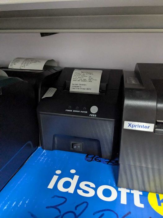 Принтер чеков 58 мм и 80 мм БУ / термопринтер для чеков в г. Шымкент