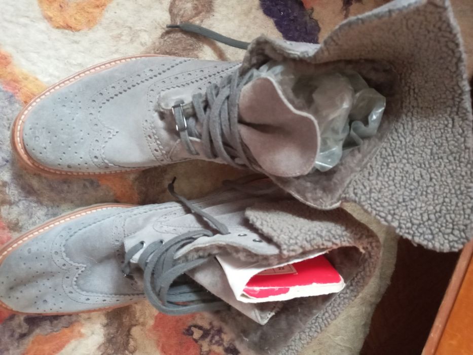 Ботинки зимние стильные