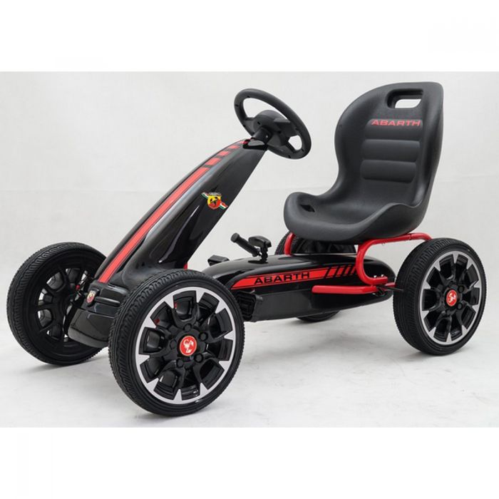 Картинг Abarth pedalGoKart с меки гуми