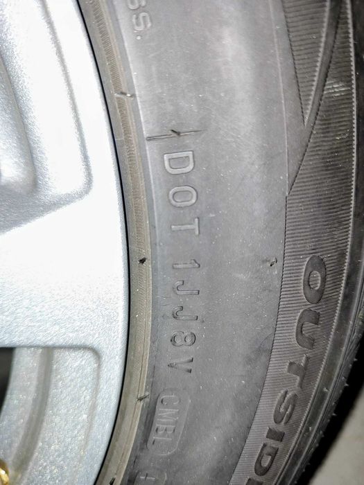 Jante originale Audi 17" + Anvelope vara noi