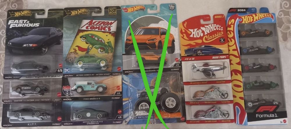 Hot wheels igrushki