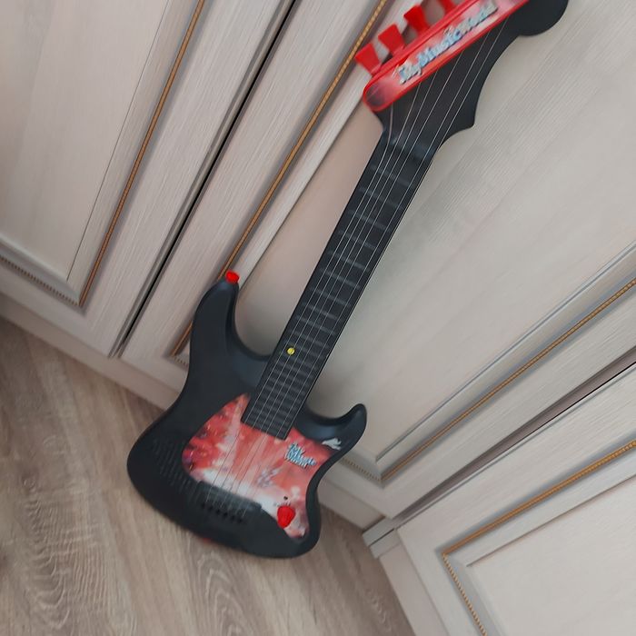 Театр  картонный гитара