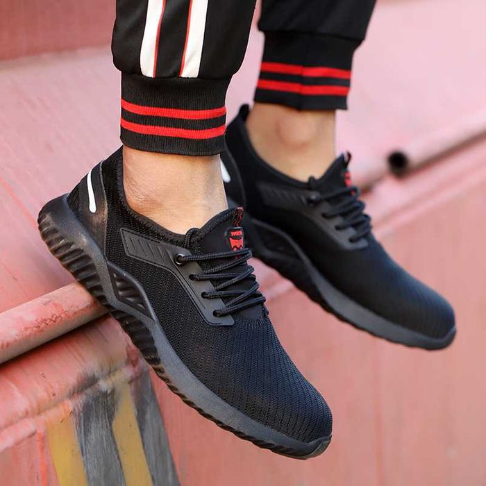 Дишащи Работни Защитни Обувки, Метално Предпазно Бомбе, Модел- FL910