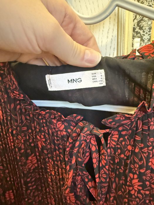 Платье шифоновое mango