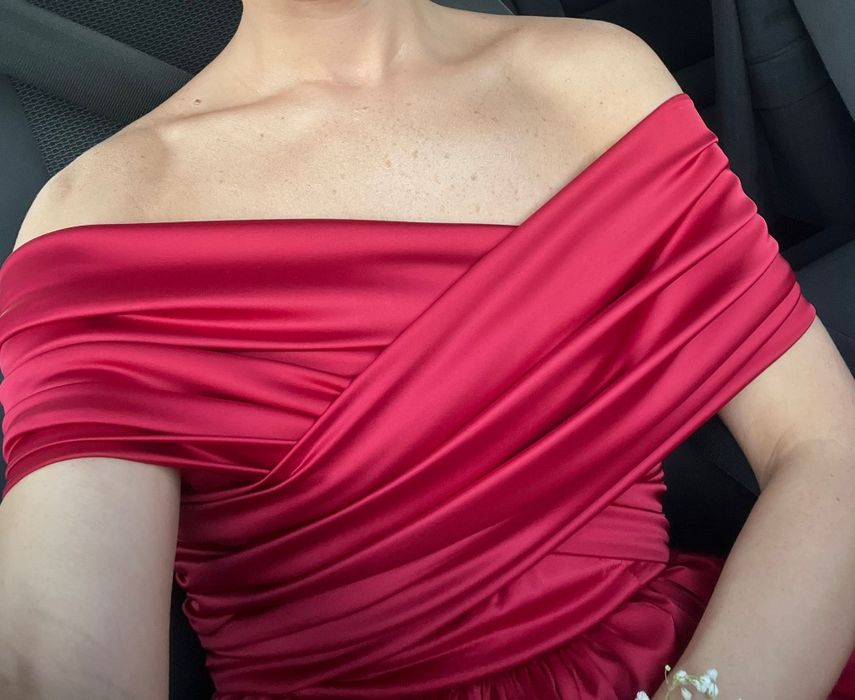 Rochie de seara din satin