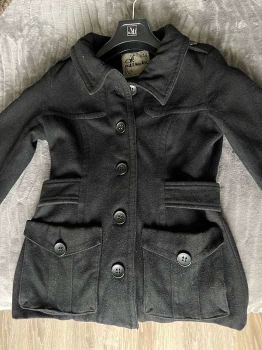 Дамско вълнено палто