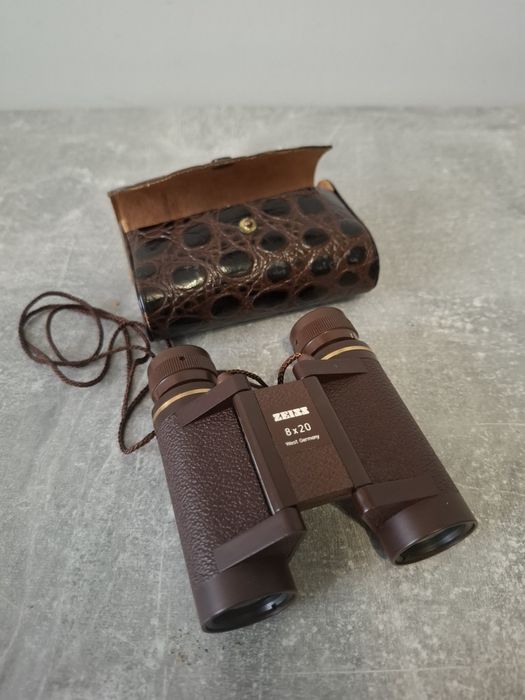 Binoclu Carl Zeiss 8x20 West Germany - Ediție Specială Gold/Brown