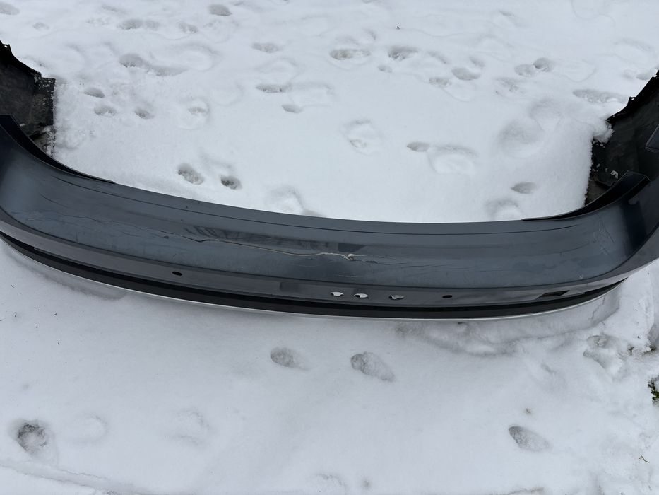 Задна броня със спойлер за Шкода Октавиа 4 / Skoda Octavia IV Scout