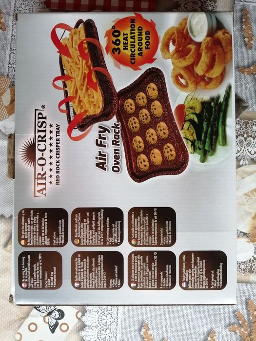 Tava pentru copt și prăjit Air o crisp