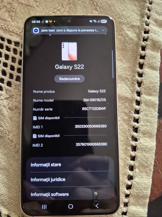 Telefon Samsung S 22